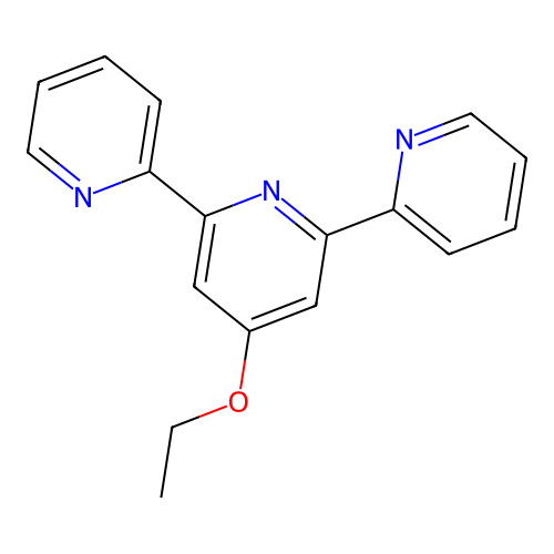 4-Ethoxy-2,6-dipyridin-2-ylpyridine structure