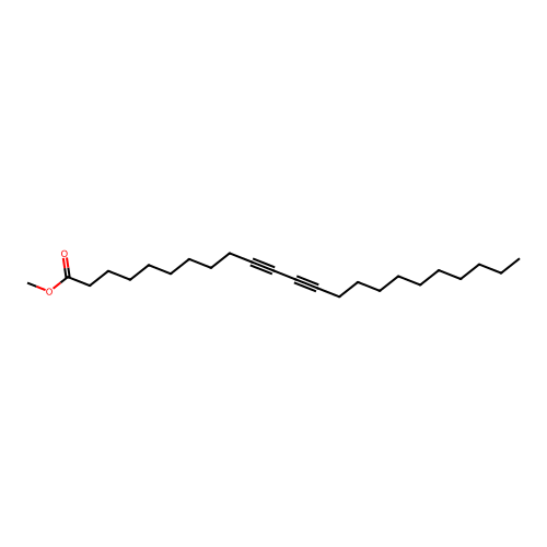 Methyl 10,12-tricosadiynoate structure