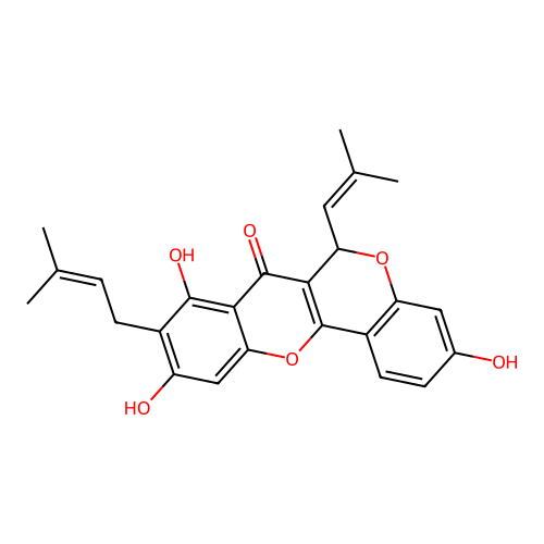 Isocyclomulberrin structure