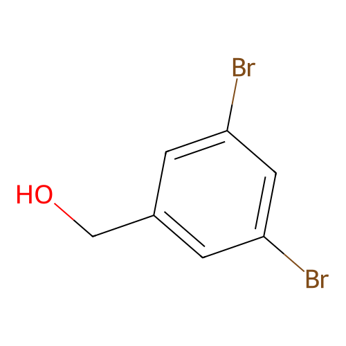 (3,5-Dibromophenyl)methanol structure