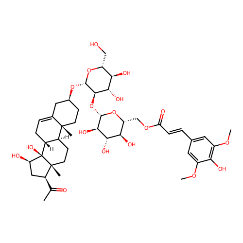 Hancoside A structure
