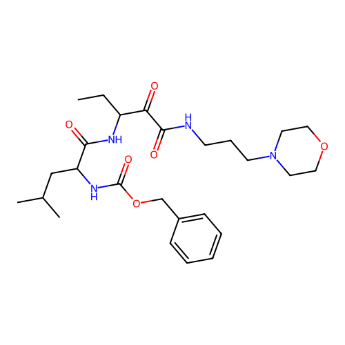 Z-L-Abu-CONH(CH2)3-morpholine structure