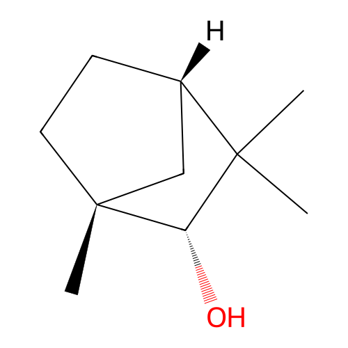 (+)-Fenchol structure