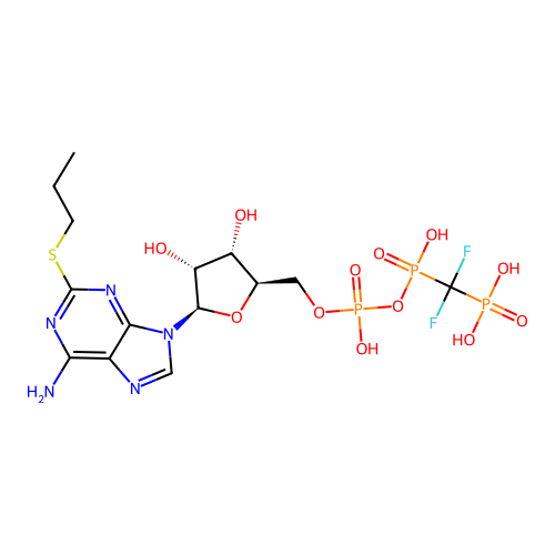 AR-C 66096 free structure