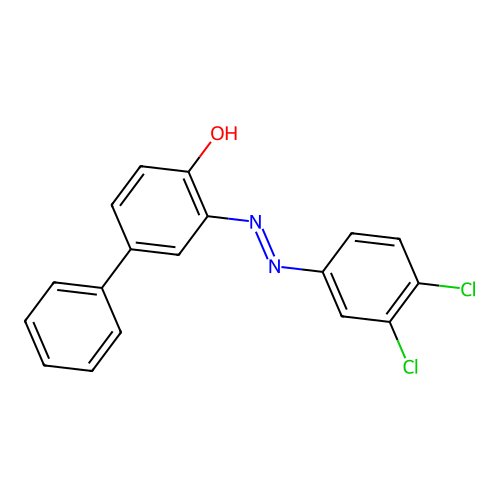 2-[(3,4-Dichlorophenyl)diazenyl]-4-phenylphenol structure
