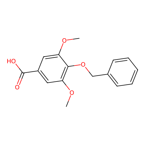 4-(Benzyloxy)-3,5-dimethoxybenzoic acid structure
