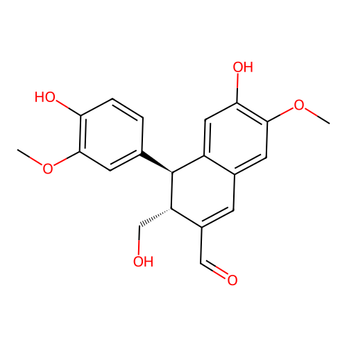 7,8,9,9-Tetradehydroisolariciresinol structure