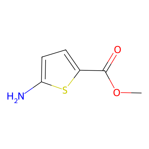 Methyl 5-amino-2-thiophenecarboxylate structure
