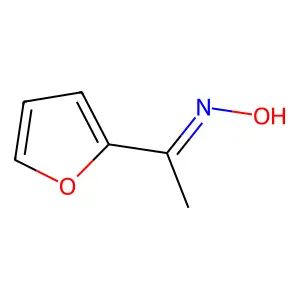 N-[1-(furan-2-yl)ethylidene]hydroxylamine structure
