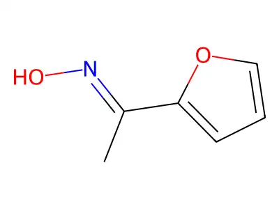 1-(2-Furyl)-1-ethanone oxime structure