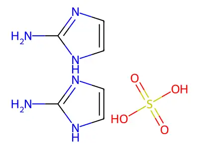 2-Aminoimidazole hemisulfate structure