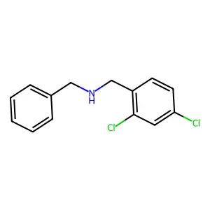 N-benzyl-1-(2,4-dichlorophenyl)methanamine structure
