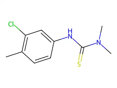 N'-(3-Chloro-4-methylphenyl)-N,N-dimethylthiourea structure