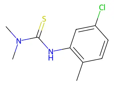 3-(5-Chloro-2-methylphenyl)-1,1-dimethylthiourea structure