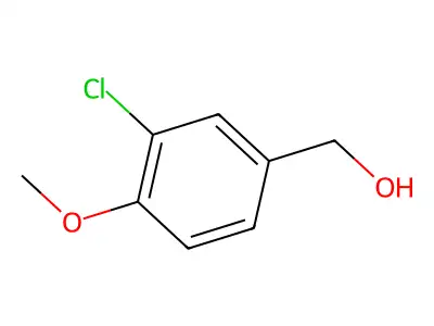 (3-Chloro-4-methoxyphenyl)methanol structure