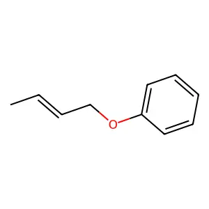Benzene, (2-butenyloxy)- structure