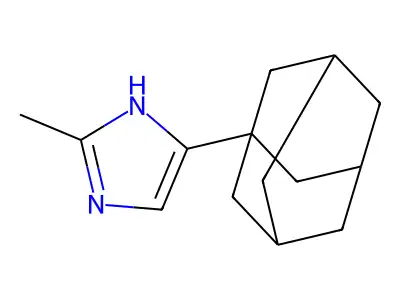 5-(1-adamantyl)-2-methyl-1H-imidazole structure