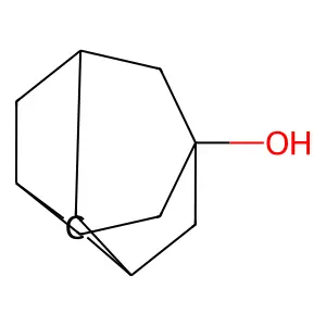 Tricyclo[4.3.1.13,8]undecan-3-ol structure