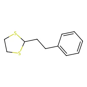2-(2-苯乙基)-1,3-二硫戊环 structure