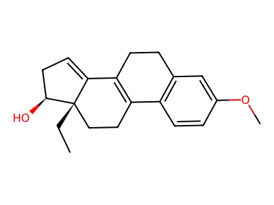 13-乙基-3-甲氧基-6,7,11,12,16,17-六氢环戊[a]菲-17-醇 structure