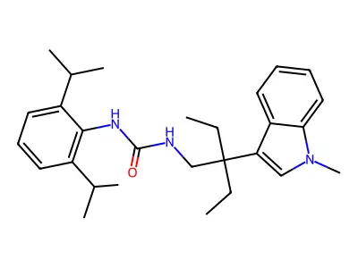3- -1-[2-ethyl-2- butyl]urea structure