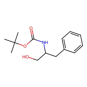 tert-butyl N-[(2S)-1-hydroxy-3-phenylpropan-2-yl]carbamate structure