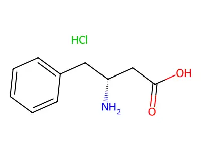 D-beta-Homophenylalanine structure