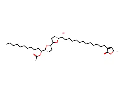 Uvaricin structure