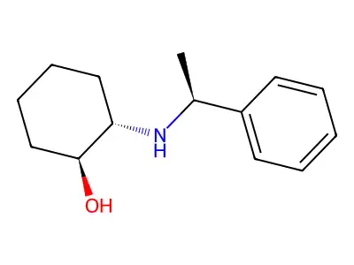 2-(1-Phenylethylamino)cyclohexanol structure