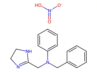 硝酸安他唑啉 structure