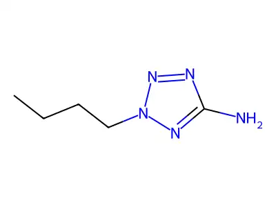 2-butyl-2H-tetrazol-5-amine structure