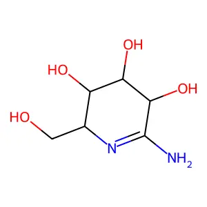 Mannonolactam amidrazone structure