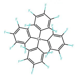 Germane, tetrakis(pentafluorophenyl)- structure