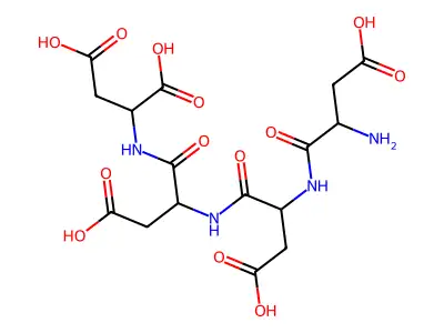 Asp-Asp-Asp-Asp structure