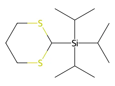 2-(Triisopropylsilyl)-1,3-dithiane structure