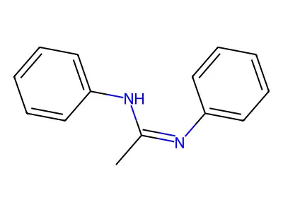 N,N'-二苯基乙脒 structure