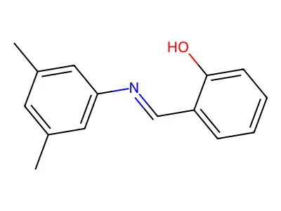 Alpha-(3,5-xylylimino)-O-cresol structure