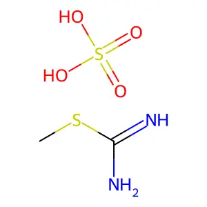 2-甲基-2-硫代假脲硫酸盐 structure