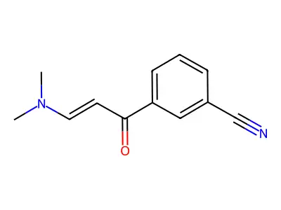 1-(3-Cyanophenyl)-3-(dimethylamino)acrolein structure