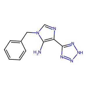 1-Benzyl-4-(2h-tetrazol-5-yl)-1h-imidazol-5-amine structure