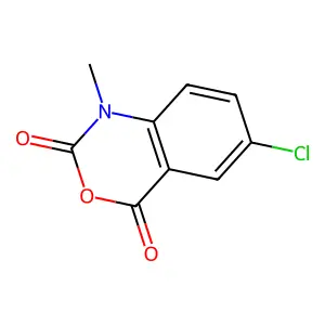 6-Chloro-1-methyl-2H-3,1-benzoxazine-2,4(1H)-dione structure