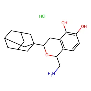 A 77636 hydrochloride structure
