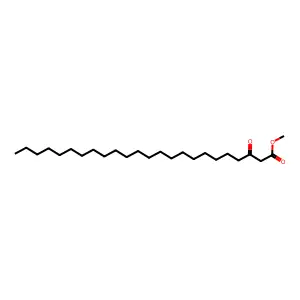 Methyl 3-oxotetracosanoate structure