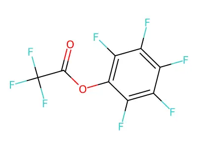Pentafluorophenyl Trifluoroacetate structure