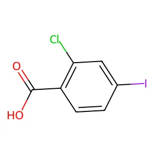 2-Chloro-4-iodobenzoic Acid structure