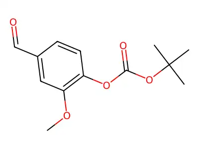 O-T-Boc-Vanillin structure