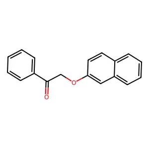 Ethanone, 2-(2-naphthalenyloxy)-1-phenyl- structure