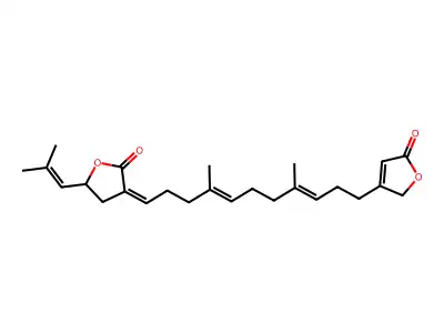 Luffarin V structure