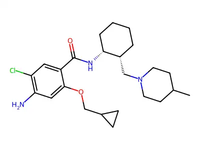 Lirexapride structure