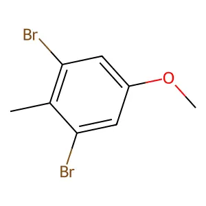 3,5-Dibromo-4-methylanisole structure